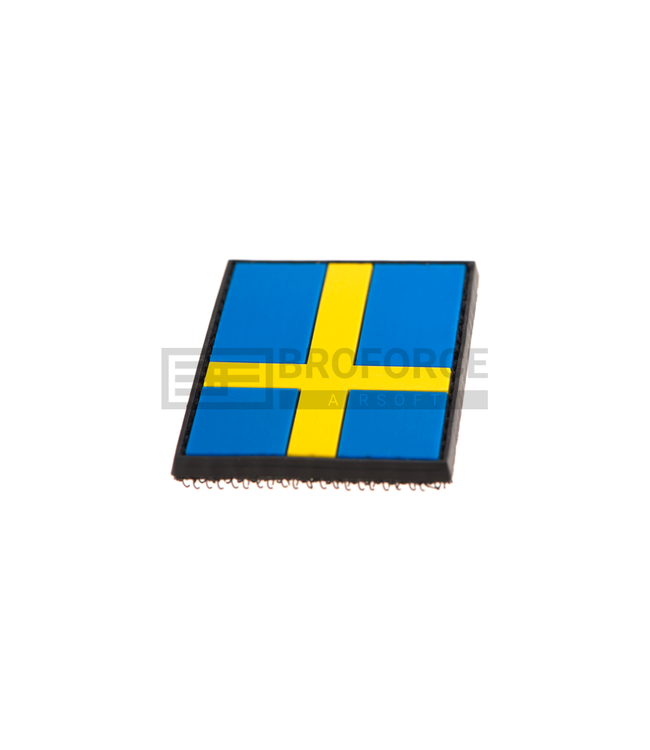 JTG Sweden Flag Rubber Patch - Multicolor