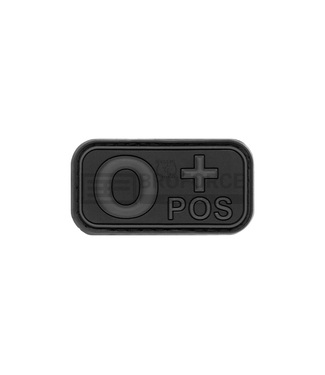 JTG Bloodtype Rubber Patch 0 Pos - Blackops
