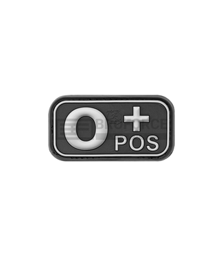 JTG Bloodtype Rubber Patch 0 Pos - SWAT