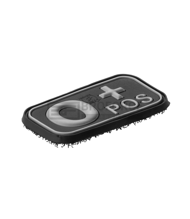 JTG Bloodtype Rubber Patch 0 Pos - SWAT