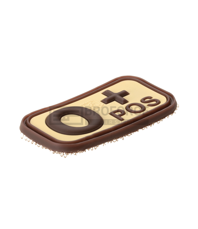 JTG Bloodtype Rubber Patch 0 Pos - Desert