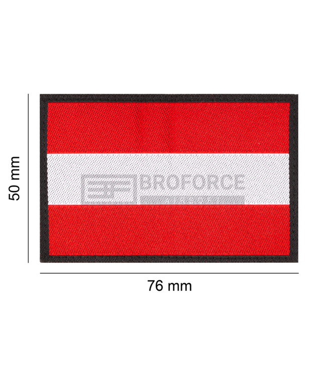 Clawgear Austria Flag Patch - Multicolor