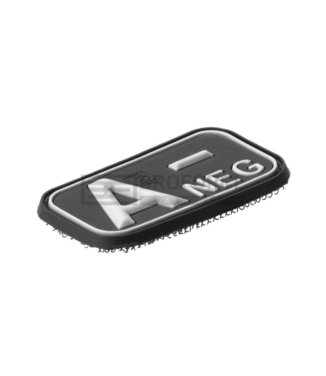 JTG Bloodtype Rubber Patch A Neg - SWAT