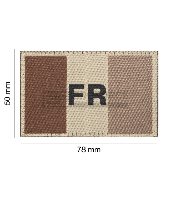 Clawgear France Flag Patch - Desert