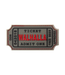 JTG Large Walhalla Ticket Rubber Patch - Grey JTG Large Walhalla Ticket Rubber Patch - Grey