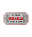 JTG Large Walhalla Ticket Rubber Patch - White