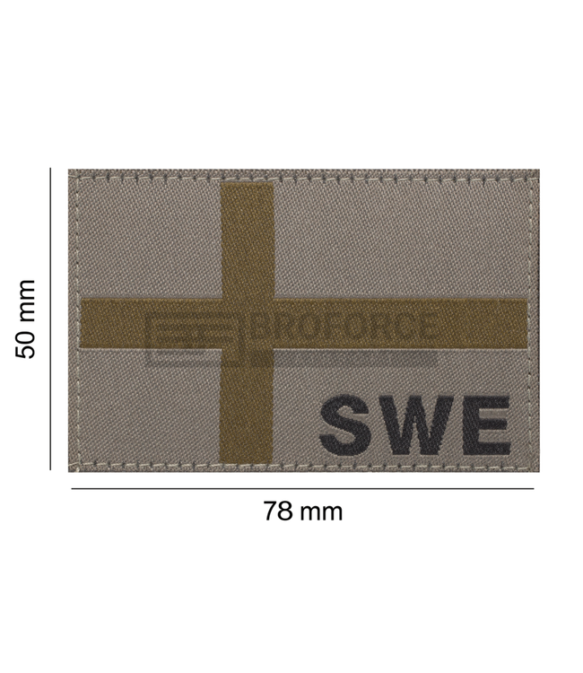 Clawgear Sweden Flag Patch - RAL7013
