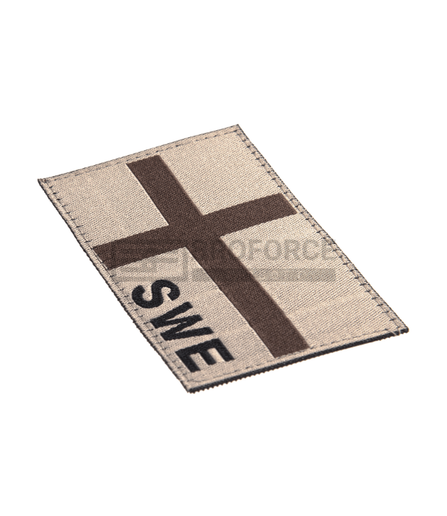 Clawgear Sweden Flag Patch - Desert