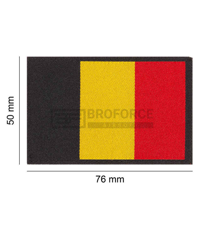 Clawgear Belgium Flag Patch - Multicolor