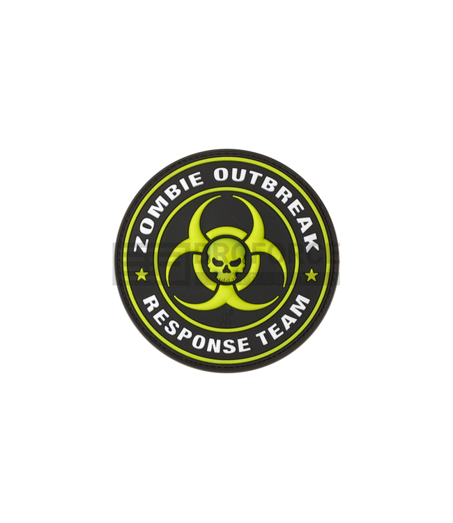 JTG Zombie Outbreak Rubber Patch - Green