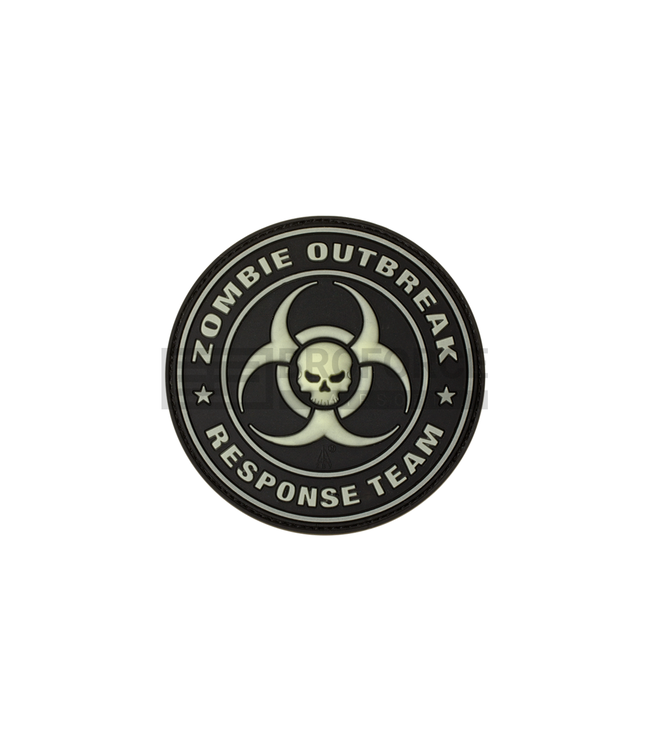 JTG Zombie Outbreak Rubber Patch - Glow