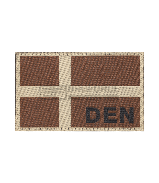 Clawgear Denmark Flag Patch - Desert