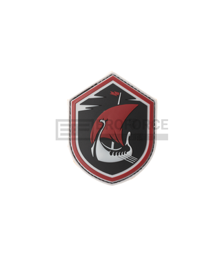 JTG Viking Dragonboat Rubber Patch - Multicolor