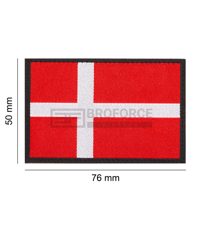 Clawgear Denmark Flag Patch - Multicolor