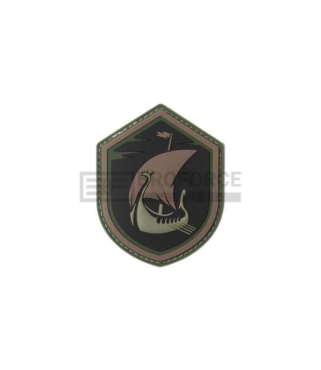 JTG Viking Dragonboat Rubber Patch - Green