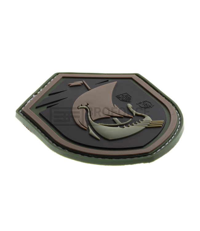 JTG Viking Dragonboat Rubber Patch - Green