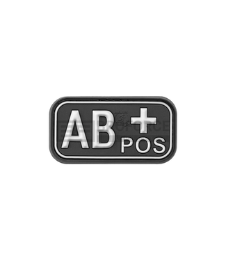 JTG Bloodtype Rubber Patch AB Pos - SWAT