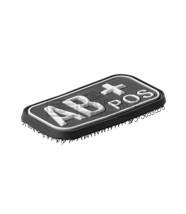 JTG Bloodtype Rubber Patch AB Pos - SWAT