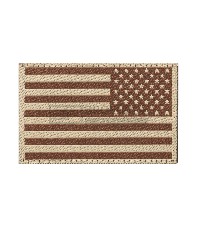 Clawgear USA Reversed Flag Patch - Desert
