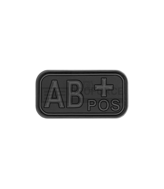 JTG Bloodtype Rubber Patch AB Pos - Blackops
