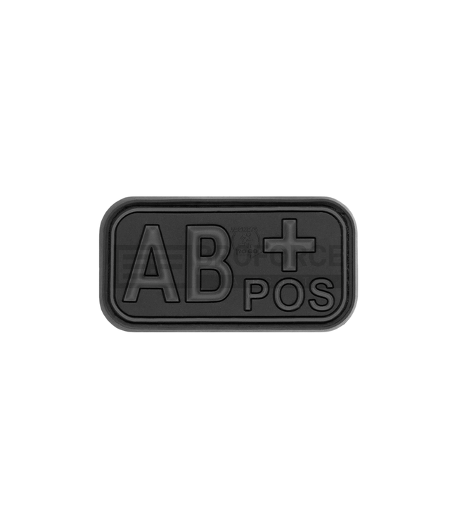 JTG Bloodtype Rubber Patch AB Pos - Blackops