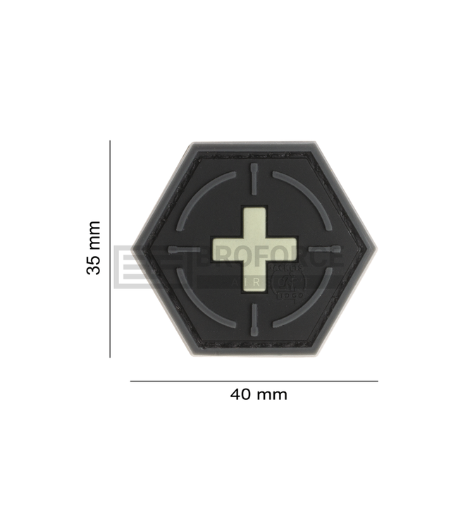 JTG Tactical Medic Rubber Patch - Glow