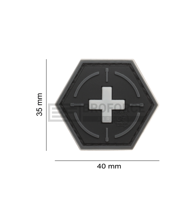 JTG Tactical Medic Rubber Patch - SWAT