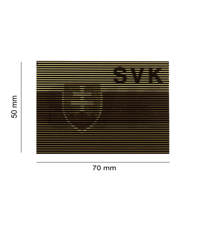 Clawgear Dual IR Patch SVK - Desert