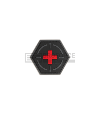 JTG Tactical Medic Rubber Patch - Blackmedic