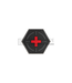 JTG Tactical Medic Rubber Patch - Blackmedic JTG Tactical Medic Rubber Patch - Blackmedic