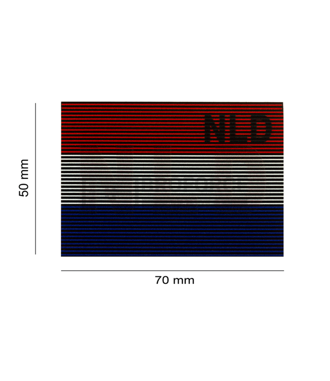 Clawgear Dual IR Patch NLD - Multicolor