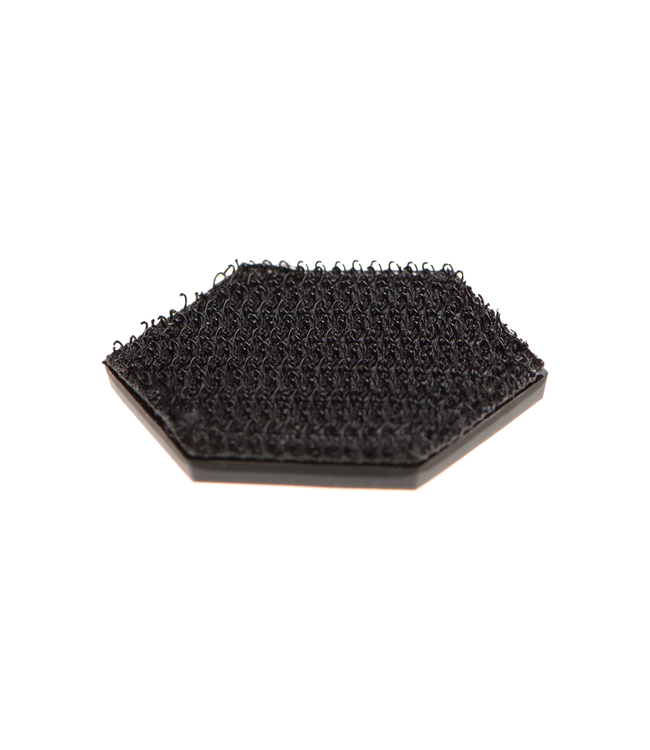 JTG German Flag Hexagon Rubber Patch - Multicolor