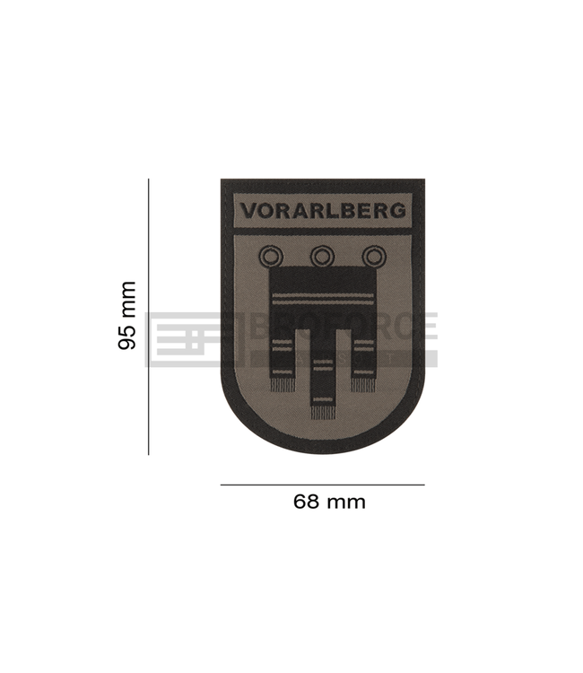 Clawgear Vorarlberg Shield Patch - RAL7013