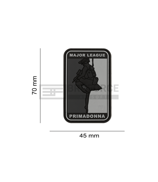 JTG Major League Primadonna Rubber Patch - SWAT