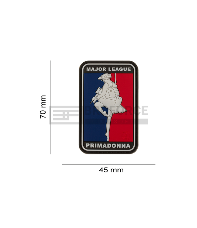JTG Major League Primadonna Rubber Patch - Multicolor