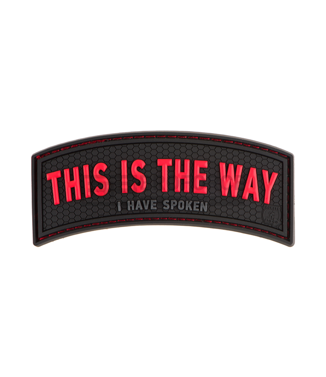 JTG This is the Way Rubber Patch - Multicolor