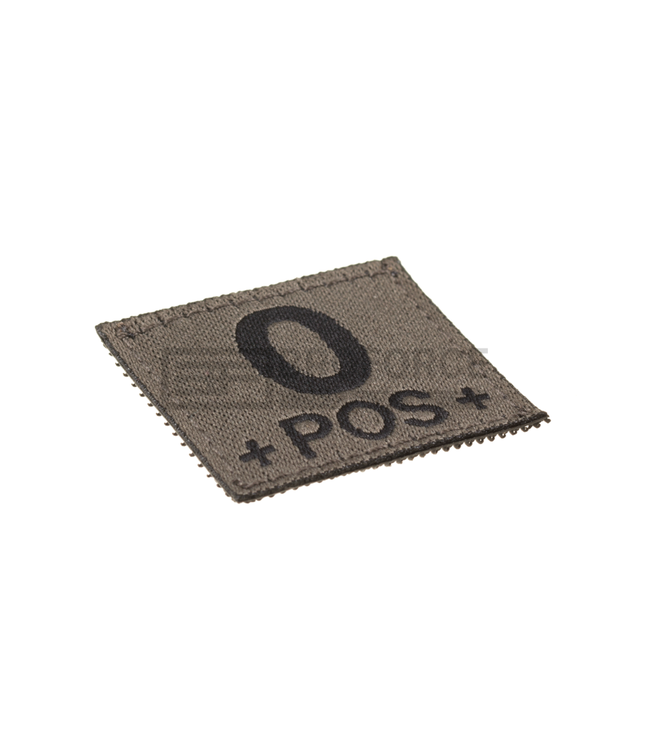 Clawgear 0 Pos Bloodgroup Patch - RAL7013