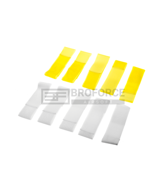 Invader Gear Team Patch Set Yellow / White