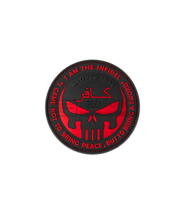 JTG The Infidel Punisher Rubber Patch - Blackmedic