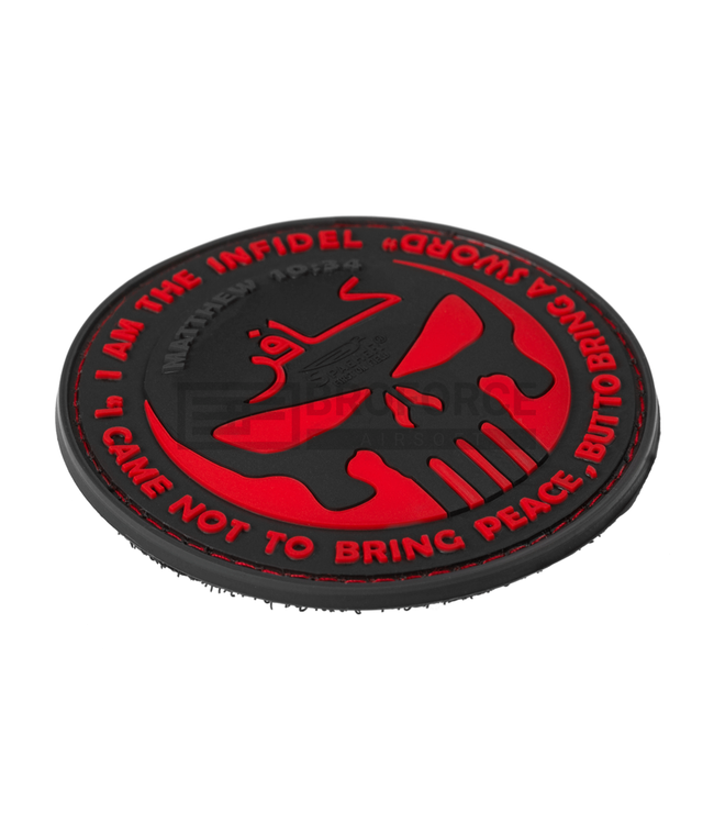 JTG The Infidel Punisher Rubber Patch - Blackmedic
