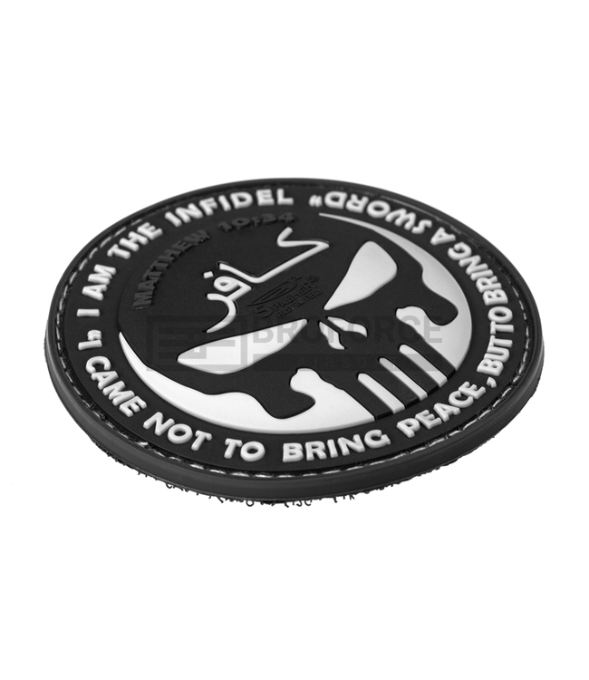 JTG The Infidel Punisher Rubber Patch - Multicolor
