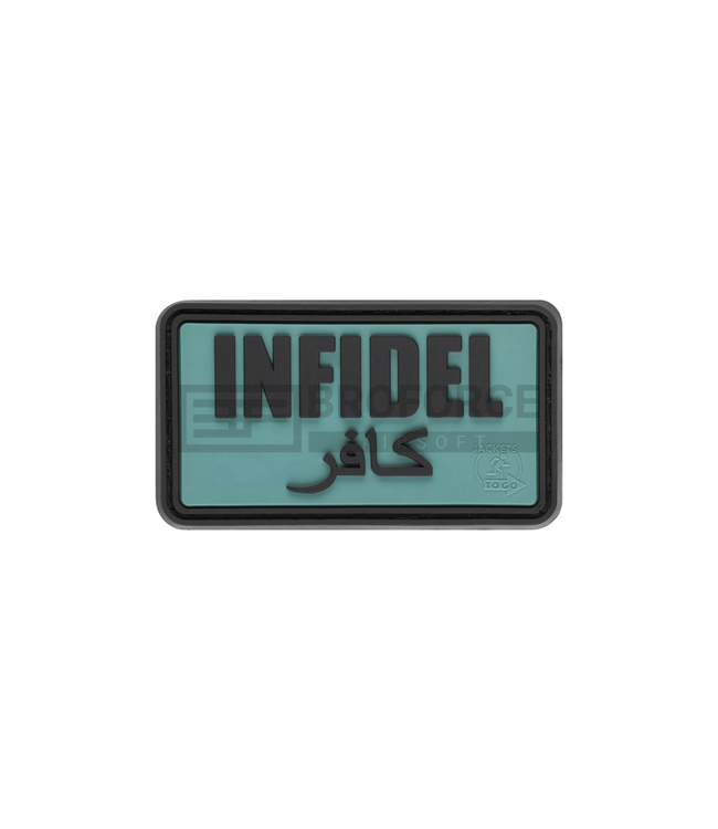 JTG Infidel Rubber Patch - Foliage Green