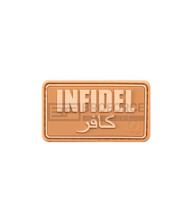 JTG Infidel Rubber Patch - Desert