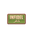 JTG Infidel Rubber Patch - Green