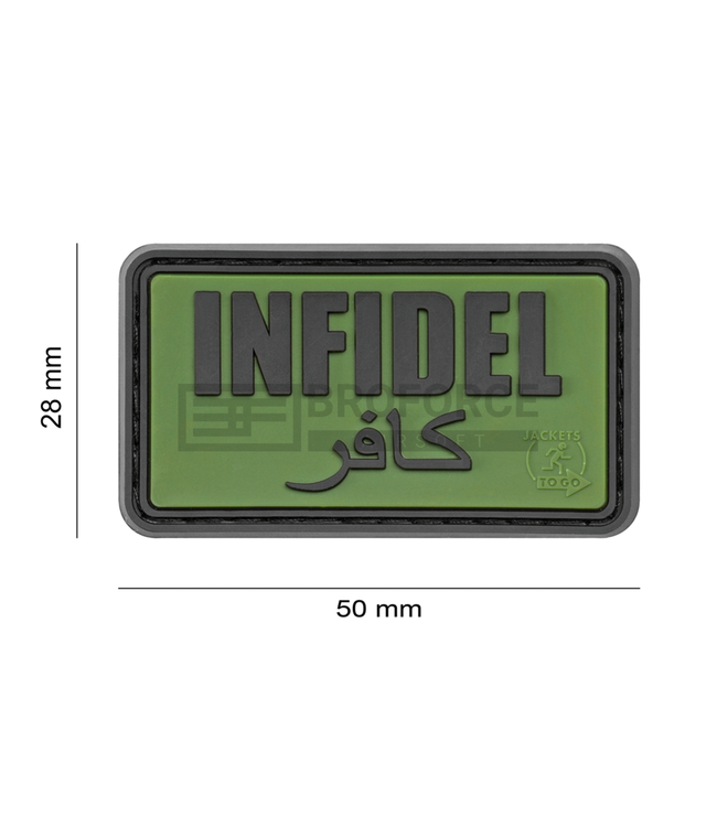 JTG Infidel Rubber Patch - Forest