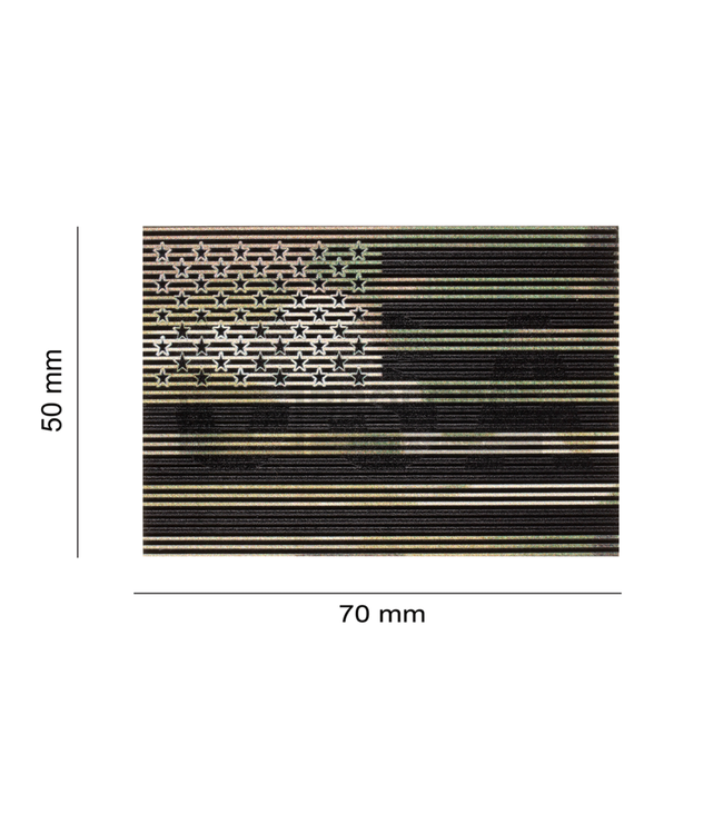Clawgear Dual IR Patch USA - Multicam