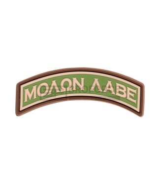 JTG Molon Labe Tab Rubber Patch - Green JTG Molon Labe Tab Rubber Patch - Green
