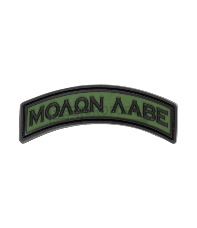 JTG Molon Labe Tab Rubber Patch - Forest