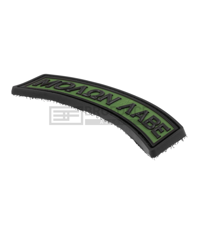 JTG Molon Labe Tab Rubber Patch - Forest