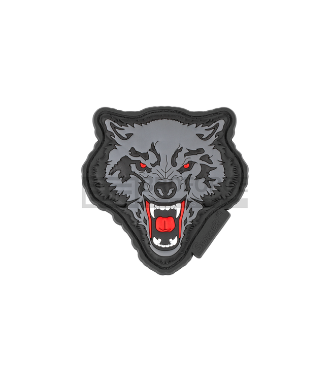 JTG Wolf Rubber Patch - Multicolor
